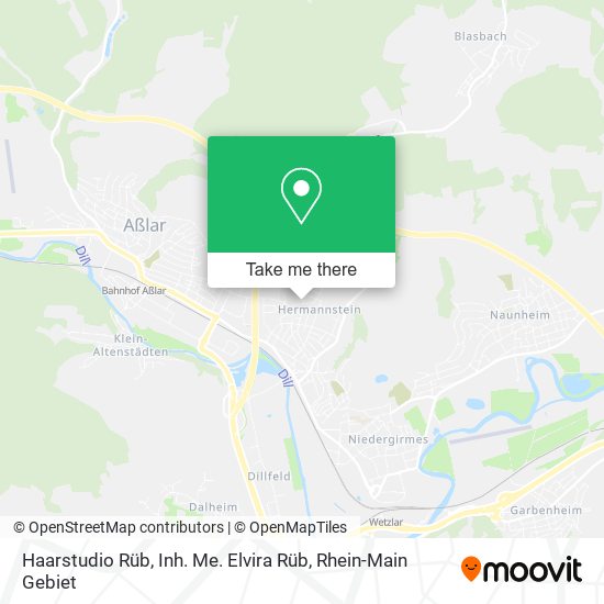 Haarstudio Rüb, Inh. Me. Elvira Rüb map