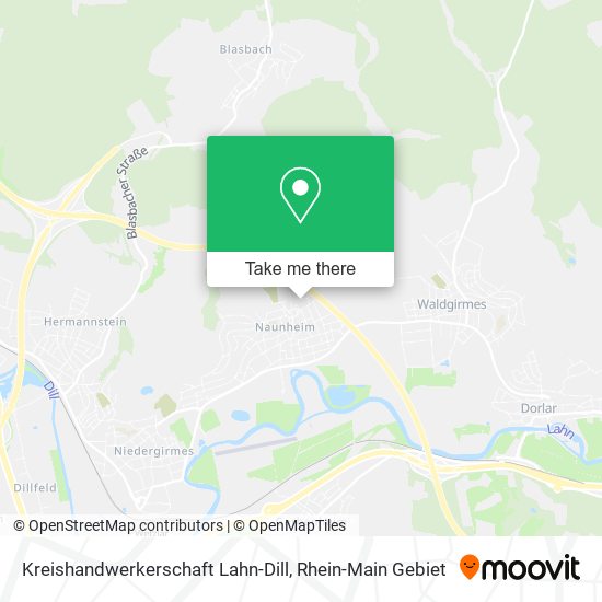 Kreishandwerkerschaft Lahn-Dill map