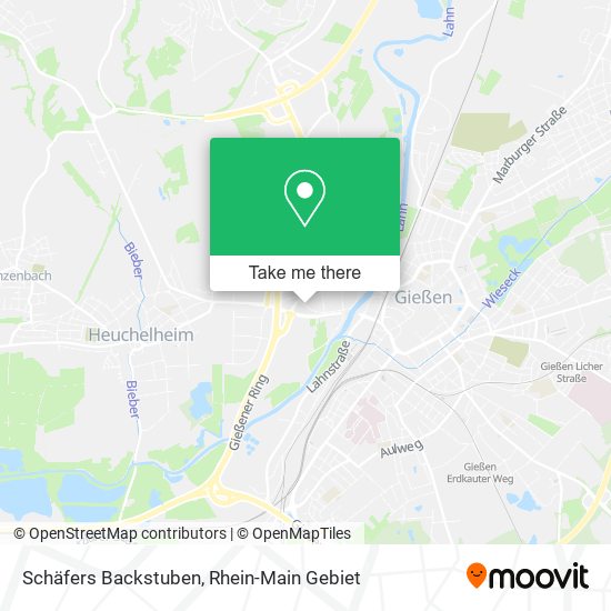 Schäfers Backstuben map