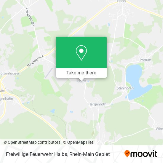 Карта Freiwillige Feuerwehr Halbs