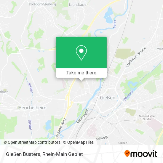 Карта Gießen Busters