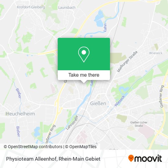 Карта Physioteam Alleenhof