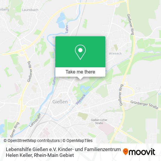 Lebenshilfe Gießen e.V. Kinder- und Familienzentrum Helen Keller map