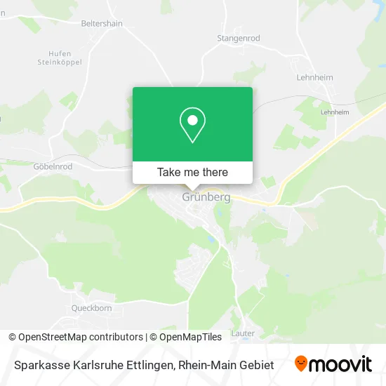 Карта Sparkasse Karlsruhe Ettlingen
