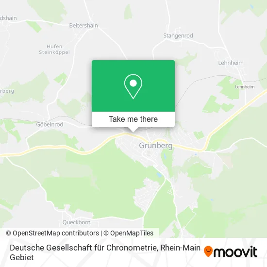 Карта Deutsche Gesellschaft für Chronometrie