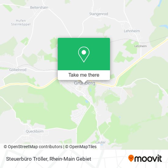 Steuerbüro Tröller map