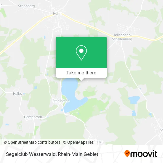 Карта Segelclub Westerwald