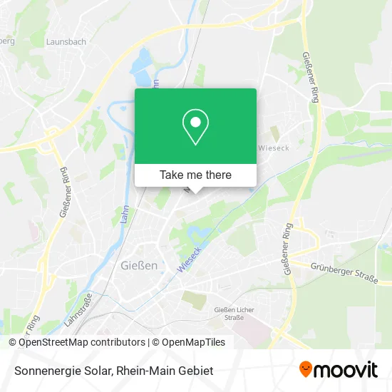 Карта Sonnenergie Solar