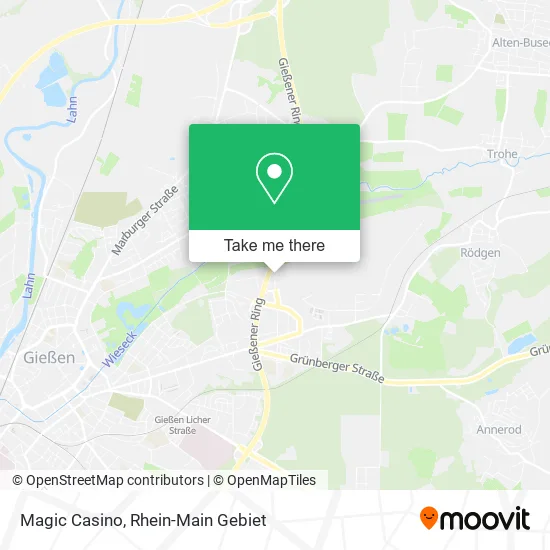 Карта Magic Casino