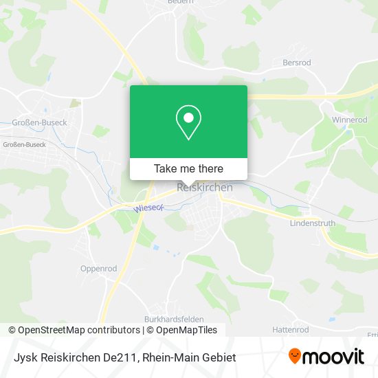 Карта Jysk Reiskirchen De211