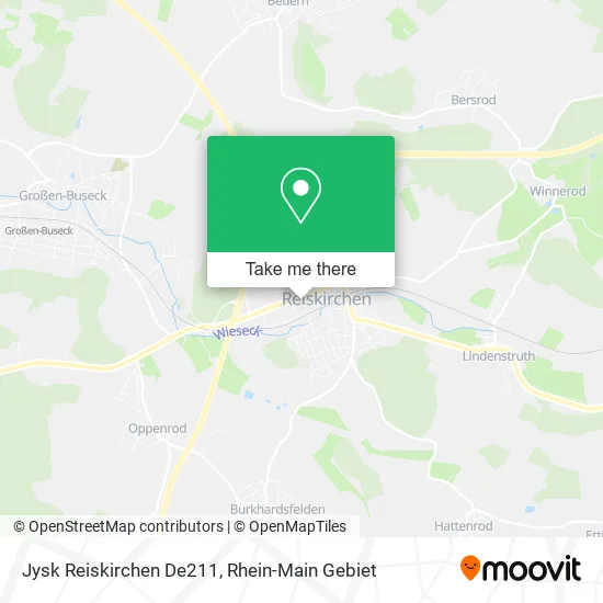 Карта Jysk Reiskirchen De211