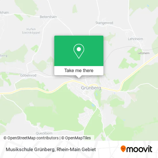 Карта Musikschule Grünberg