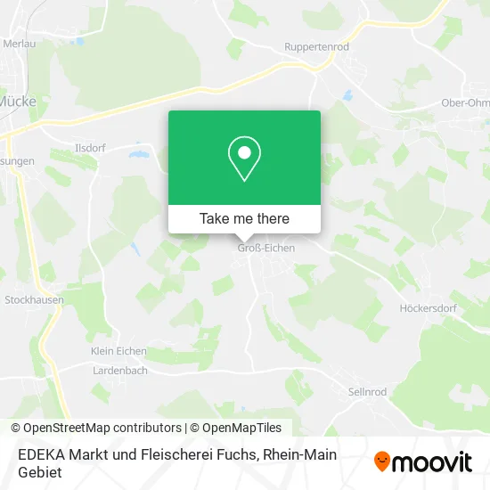 Карта EDEKA Markt und Fleischerei Fuchs