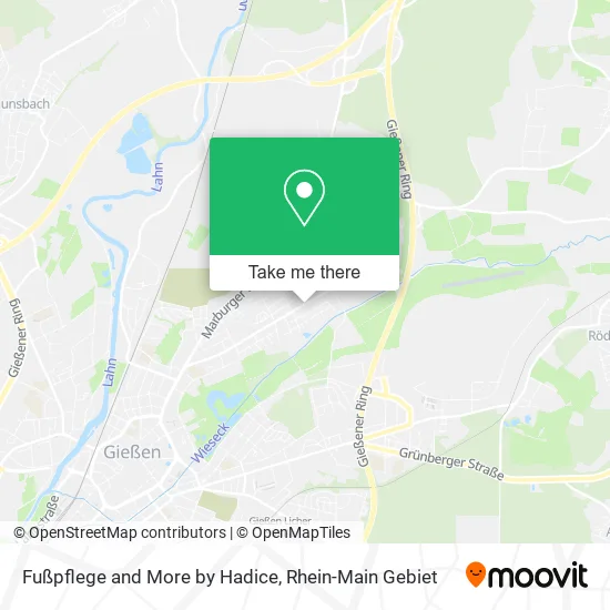 Карта Fußpflege and More by Hadice