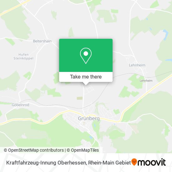 Kraftfahrzeug-Innung Oberhessen map