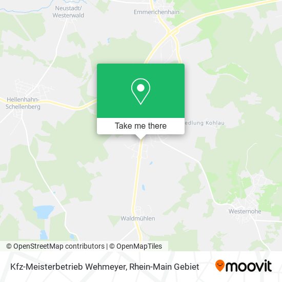 Kfz-Meisterbetrieb Wehmeyer map