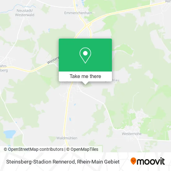 Карта Steinsberg-Stadion Rennerod