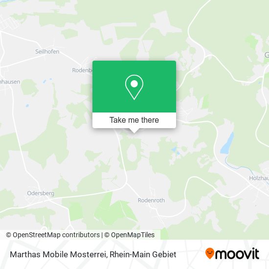 Карта Marthas Mobile Mosterrei