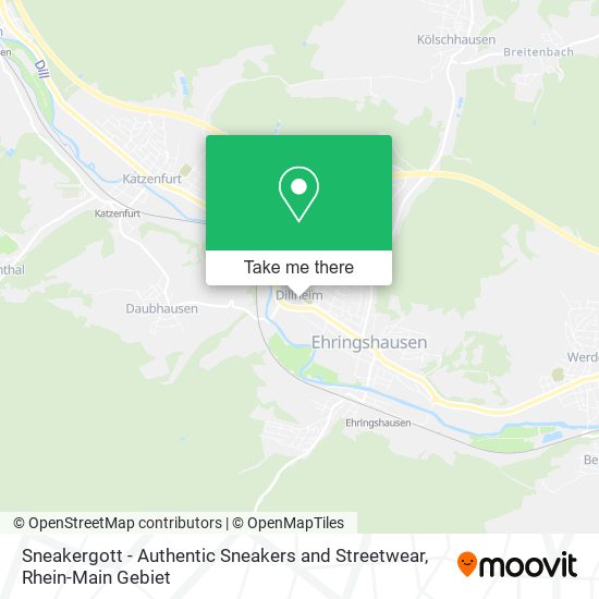 Sneakergott - Authentic Sneakers and Streetwear map