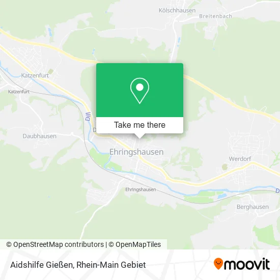Карта Aidshilfe Gießen