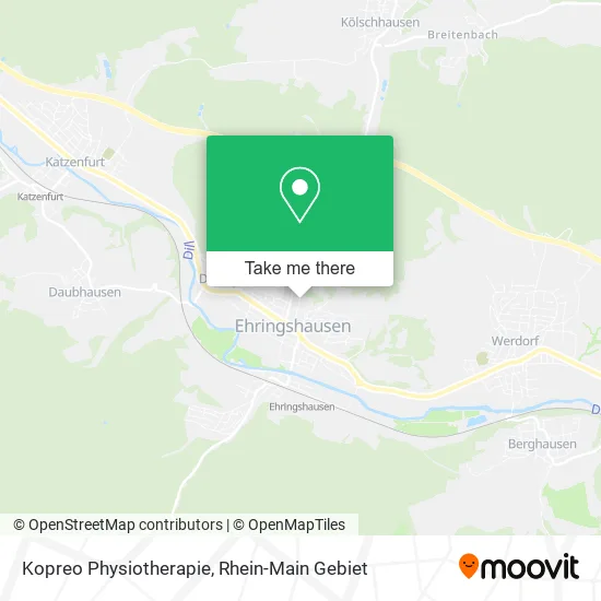 Карта Kopreo Physiotherapie
