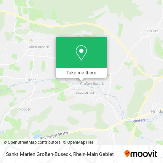 Карта Sankt Marien Großen-Buseck