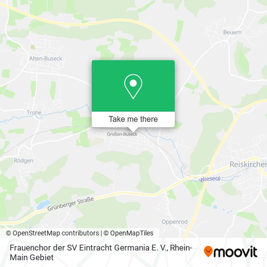 Frauenchor der SV Eintracht Germania E. V. map