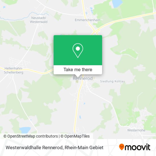 Westerwaldhalle Rennerod map