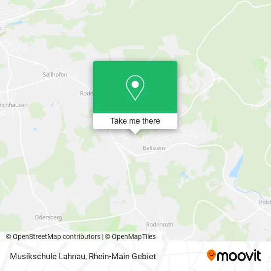 Карта Musikschule Lahnau