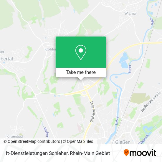 It-Dienstleistungen Schleher map
