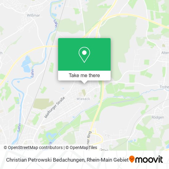 Christian Petrowski Bedachungen map