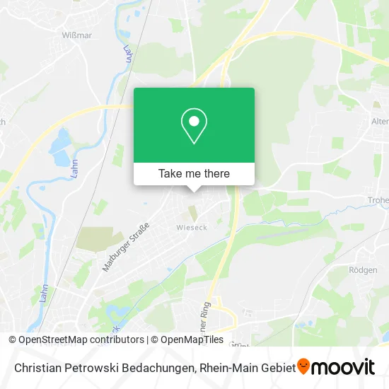 Карта Christian Petrowski Bedachungen