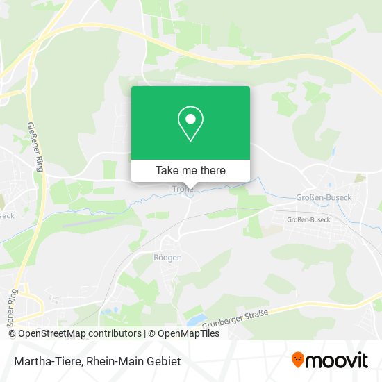 Martha-Tiere map