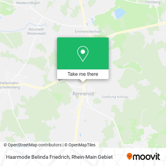 Haarmode Belinda Friedrich map