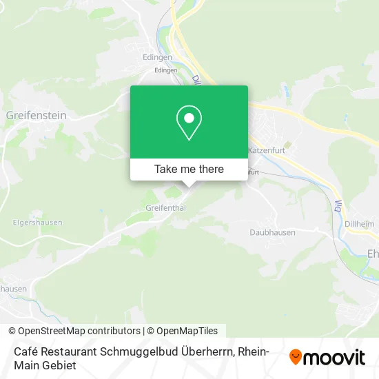 Карта Café Restaurant Schmuggelbud Überherrn