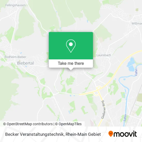 Карта Becker Veranstaltungstechnik