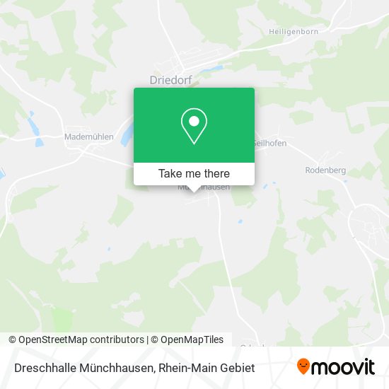 Dreschhalle Münchhausen map