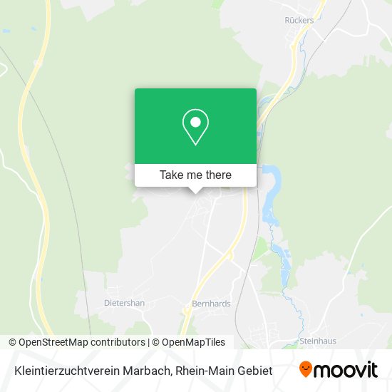 Kleintierzuchtverein Marbach map