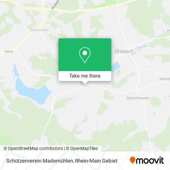 Schützenverein Mademühlen map