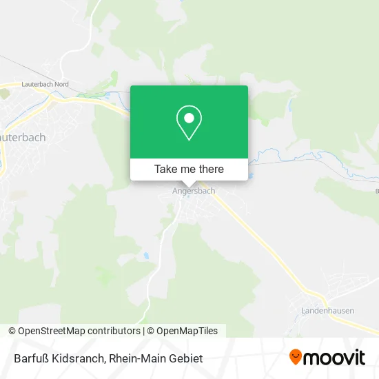 Карта Barfuß Kidsranch