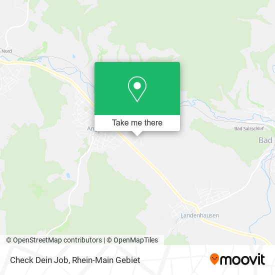Карта Check Dein Job