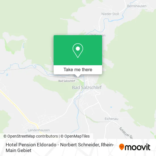 Карта Hotel Pension Eldorado - Norbert Schneider