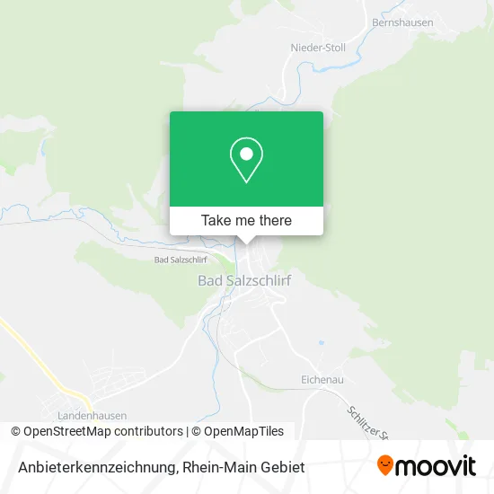 Карта Anbieterkennzeichnung