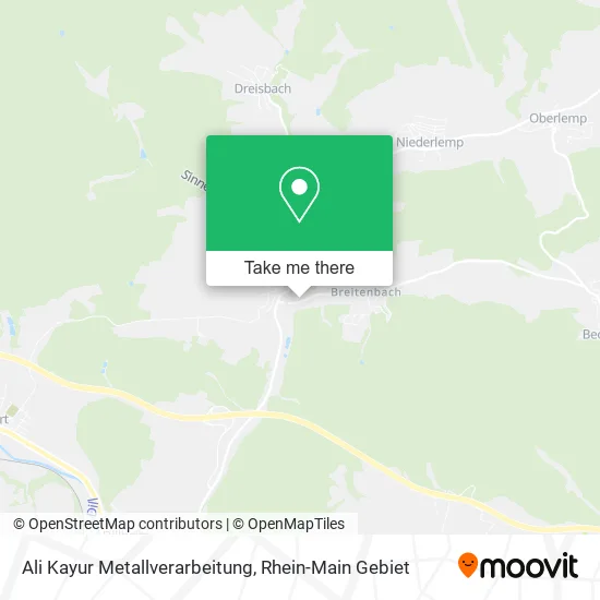 Карта Ali Kayur Metallverarbeitung