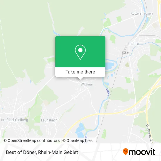 Карта Best of Döner