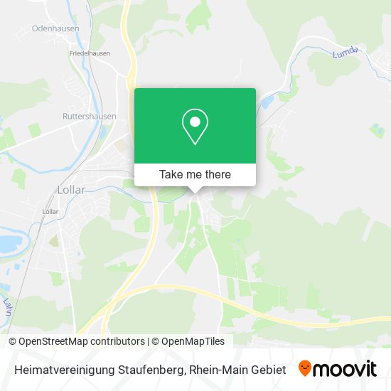 Heimatvereinigung Staufenberg map