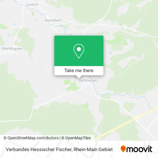 Карта Verbandes Hessischer Fischer