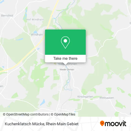 Карта Kuchenklatsch Mücke