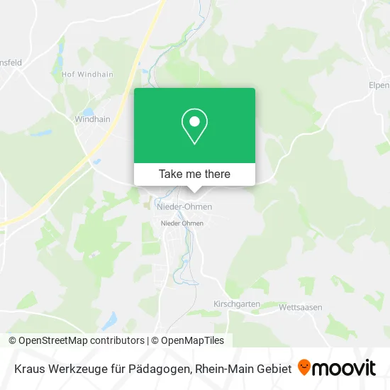 Карта Kraus Werkzeuge für Pädagogen