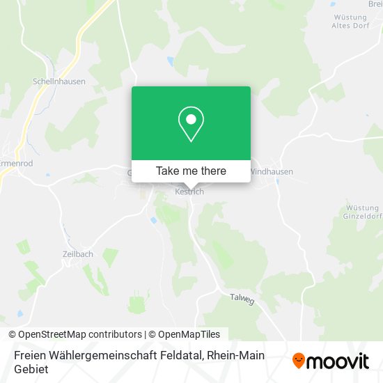Freien Wählergemeinschaft Feldatal map